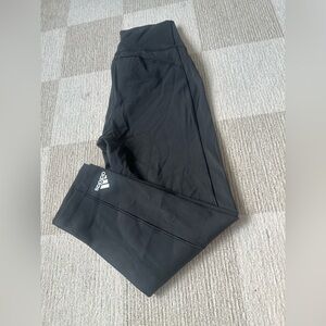 Adidas 3/4 Black Performance Leggings